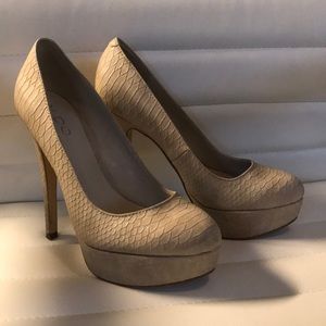 ALDO platform heels